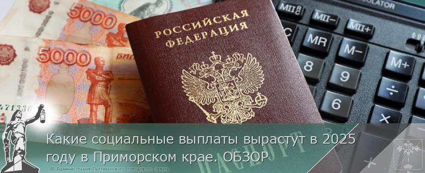 Какие социальные выплаты вырастут в 2025 году в Приморском крае. ОБЗОР